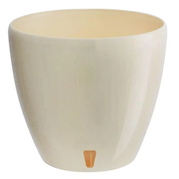 Горшок с автополивом Santino DECO-TWIN 12 л канва-крем (DTW120CGRY)