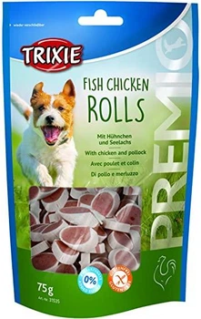 Лакомства для собак Trixie Premio Fish Chicken Rolls с курицей и сайдой 75г
