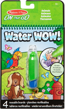 Kolorowanka wodna Melissa & Doug Water WOW! Animals Magic (681147005297)