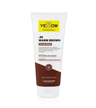 Тонирующая цветная маска Yellow Color Care Refresh Mask 35 Warm Brown 200 мл