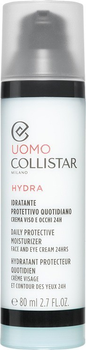 Крем для обличчя та шкіри навколо очей для чоловіків Collistar Uomo Hydra щоденний захисний 80 мл (8015150285247)