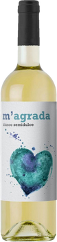 Вино M'agrada Blanco Semidulce біле напівсолодке 0.75 л 11.5% (8437020831505)