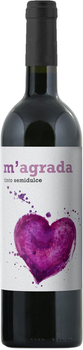 Вино M'agrada Tinto Semidulce красное полусладкое 0.75 л 11.5% (8437020831499)