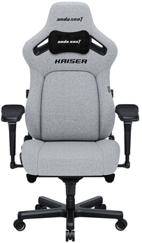 Fotel gamingowy Anda Seat Kaiser 4 XL Gray Fabric (AD12YDDC-XLL-20-G-CF)