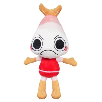 Мягкая пушистая игрушка Sunti Шримпо из игры В Мире Дэнди Dandy World 25 см ( Денди ) декор для детской комнаты подарок на день рождения