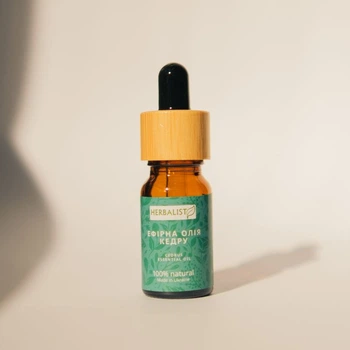 Ефірна олія кедра, 10 мл HERBALIST