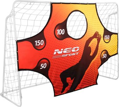Bramka do piłki nożnej Neo Sport 245 x 155 x 80 cm NS-455 (5908220479819)