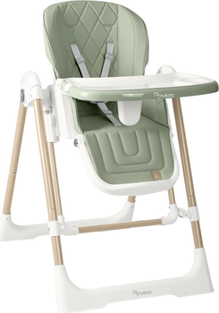 Krzesełko do karmienia Ricokids Nukido Elite ze stolikiem Green (5903890622114)