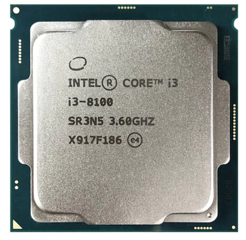 Процессор s1151 Intel Core i3-8100 3.6GHz 4/4 6MB DDR4 2400 HD Graphics 630 65W б/у