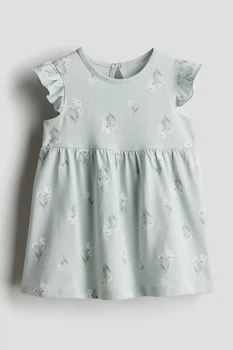 Детскаое летнее платье с коротким рукавом для девочки H&M 104 см (3-4Y)