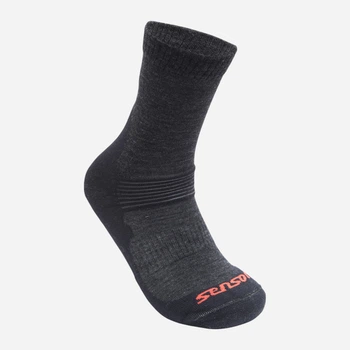 Термоноски Sensor Expedition Merino SU41EM-black-red-8-11 43-46 р черные 5067709