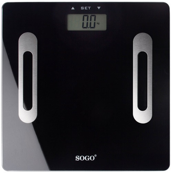 Весы напольные SOGO SS-3981 180 кг черные 5091457