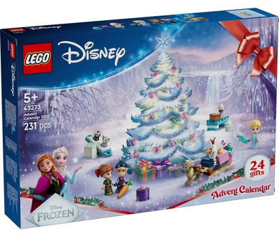 Zestaw klocków LEGO Disney Kalendarz adwentowy na 2025 rok 231 element 43273 (5702017812991)