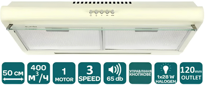 Вытяжка Ventolux ROMA 50 IVORY LUX