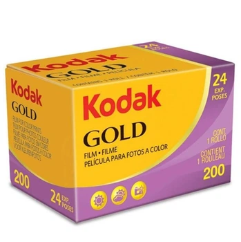 Цветная фотопленка KODAK GOLD 200/24 35мм 1 катушка 24 кадра