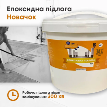 Епоксидна смола для заливання підлоги, ідеально для новачків глянцева ...