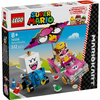 Конструктор LEGO Супер Марио Kart: Варіо та Король Бу 512 деталей 72038 (5702017816555)