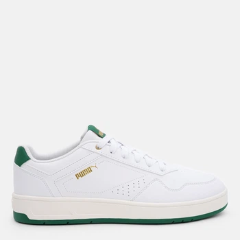 Чоловічі кеди низькі Puma Court Classic 39501803 42 (8UK) 27 см White/Vine/Gold (4099686584269)