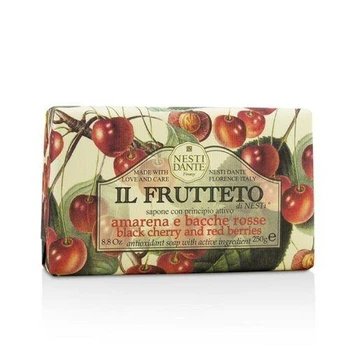 Італійське мило&nbsp;Nesti Dante Il Frutteto Black Cherry and Red Berries 250 гр