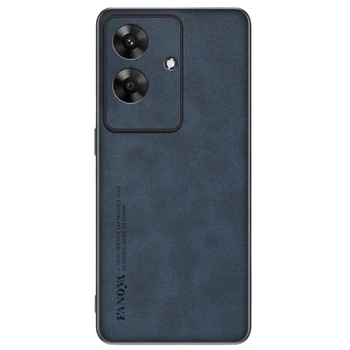 Кожаный чехол Fanoya для Realme Note 60 / 60X blue