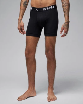 Набір Нижньої Білизни Jordan Men's Flight Cotton Core Boxer Briefs (3-Pack)(JM0622-023) S Чорний