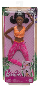 Лялька Barbie Made to Move Чорне волосся (0194735176748)