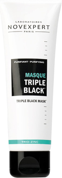 Maseczka oczyszczająca do twarzy Novexpert Triple Black 70 g (3661467000339)