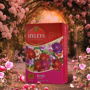 Чай чорний Hyleys крупнолистовий Троянда 100 г (4791045025733)