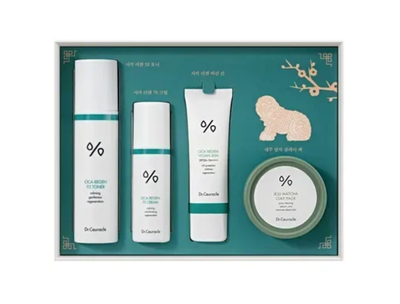Набір для комплексного догляду за шкірою обличчя Dr.Ceuracle Green Essential Set, 4 в 1