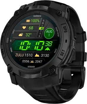 Смарт-годинник Garmin Instinct 3 50mm AMOLED Tactical Black (010-03020-50)