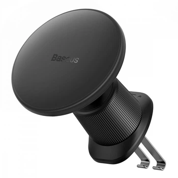 Автодержатель с Беспроводной Зарядкой Baseus CW01 Magnetic 15W black (C40141001111-00)