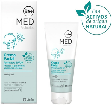 Крем для обличчя Cinfa Be+ Med Pediatrics Crema Facial SPF 20 40 мл (8470002071773)
