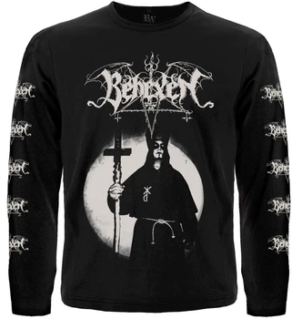 Футболка з довгим рукавом Rockway Behexen "By the Blessing of Satan" Чорний, Розмір XXL