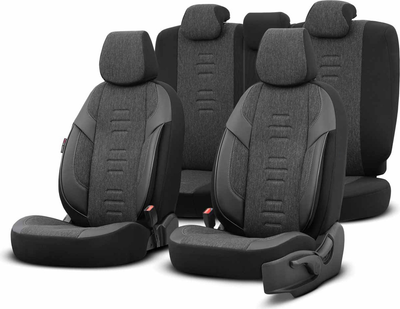 Pokrowce na siedzenie samochodowe Amio OTOM Throne 102 Smoked (8681892867555)