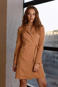 Плаття піджак із костюмної тканини L-XL