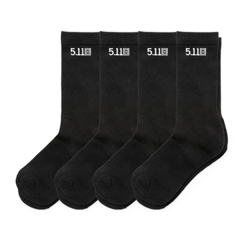 Шкарпетки тактичні 5.11 Tactical Duty Ready Basic Crew Socks (4 пари) Black M (10051-019)