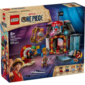 Конструктор LEGO One Piece Цирковий намет клоуна Баггі 573 деталі 75637 (5702017818009)