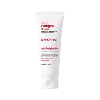 Зміцнюючий шампунь проти випадіння волосся Dr.FORHAIR Folligen Shampoo, 70 мл