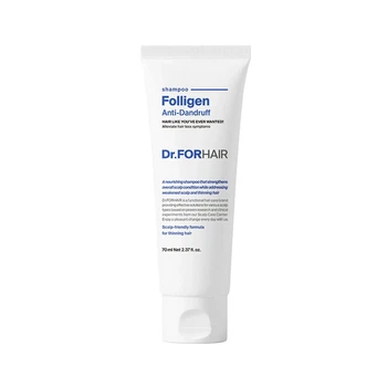 Шампунь проти лупи для ослабленого волосся Dr.FORHAIR Folligen Anti-Dandruff Shampoo, 70 ml