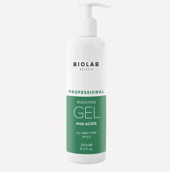 Гель для умывания с кислотами АХА Washing Gel AXA Acids Biolab Estetic 250 мл