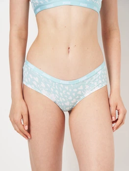 Набір трусиків хіпстерів жіночих бавовняних Puma Women Printed Hipster Hang 93897403 L 2 шт Mint (8720245806343)