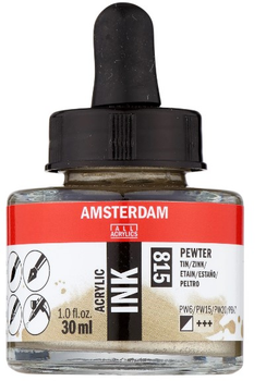 Tusz akrylowy Amsterdam Pewter 815 30 ml (8712079413910)