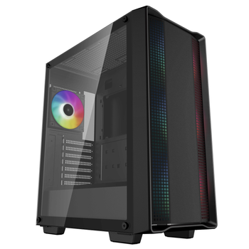 Корпус для ПК DeepCool CC560 ARGB V2 Midi-Tower ATX, MicroATX, Mini-ITX без БП Black (R-CC560-BKTAA4-G-2)