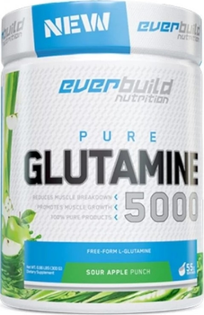 Аминокислоты EverBuild Nutrition Glutamine 300 г Кисло-яблочный пунш (850010600635)