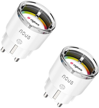 Inteligentna gniazdka Nous A1Z Smart ZigBee Socket 2 szt. (5907772033524)