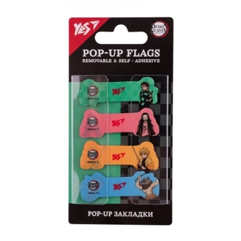 Стикер-закладка Yes Pop-up Demon Slayer, пластик, 80 шт (170435)