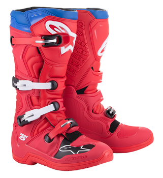 Мотоботи Alpinestars TECH 5, 11, Червоний/Синій (2839459)