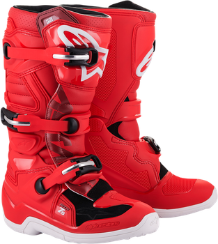 Мотоботи підліткові Alpinestars Tech 7S, 4, Червоний (2772297)