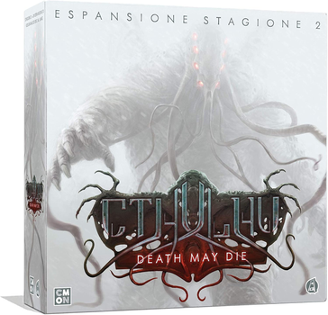 Dodatek do gry planszowej Asmodee Cthulhu Death May Die Stagione 2 (wersja w języku włoskim) (3558380068167)