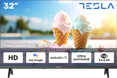 Телевизор Tesla 32" 32E635BHS
